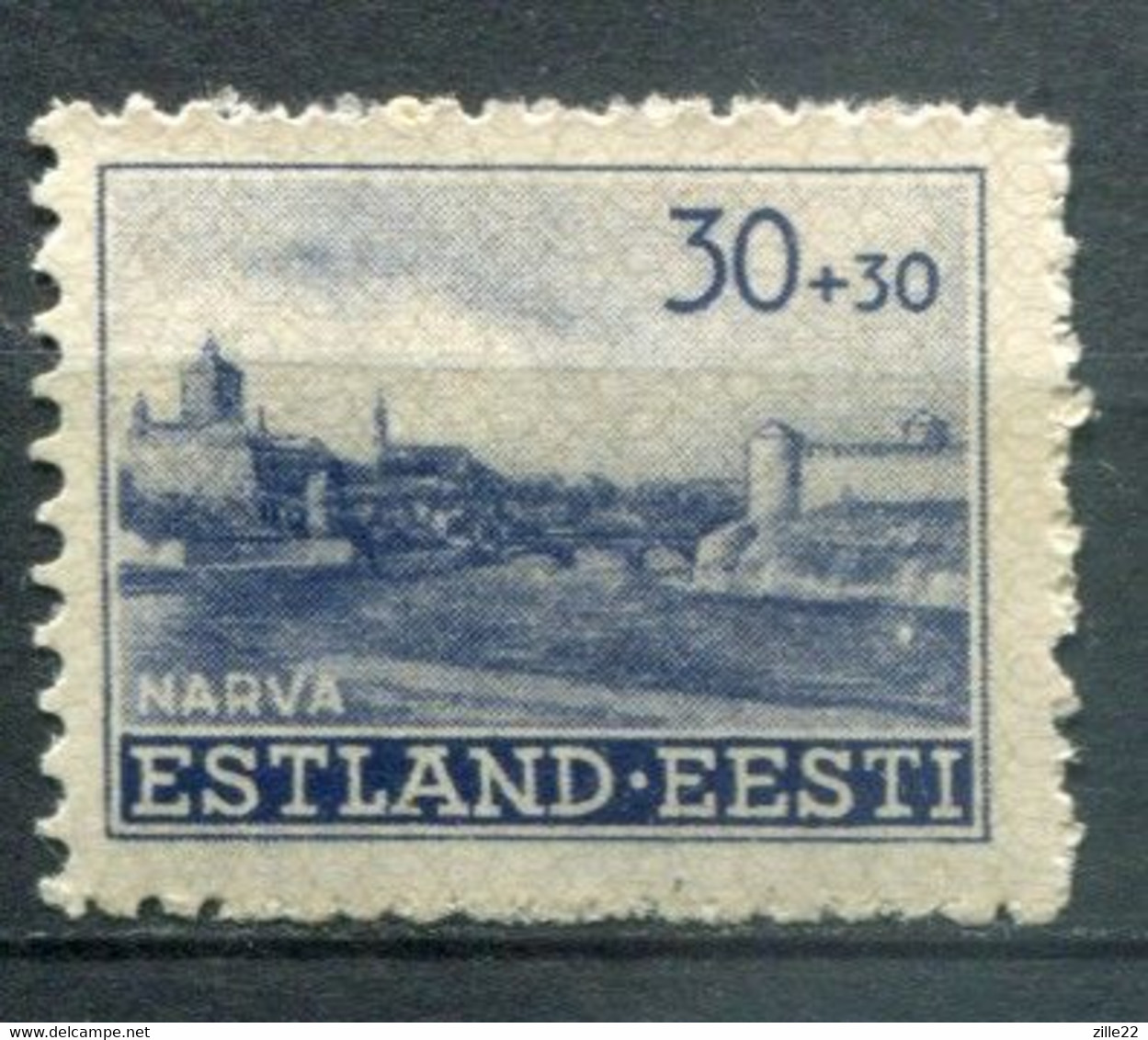 Deutsche Besetzungen Estland German Occupations World War II Estonia Mi# 6 Postfrisch/MNH - Buildings - Besetzungen 1938-45