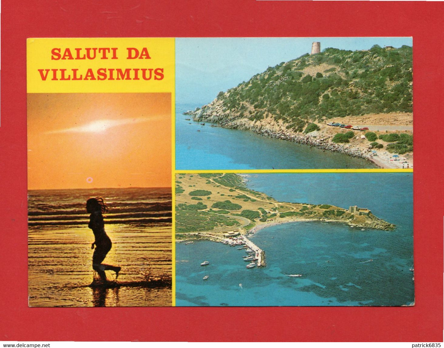 CAGLIARI - SALUTI Da VILLASIMIUS.  -   VG. 2 Scan - Cagliari