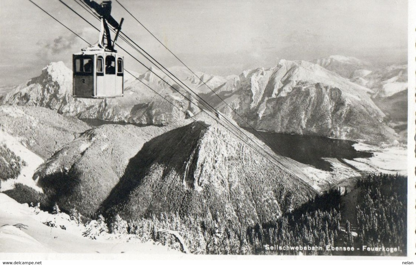 SEILSCHWEBEBAHN - EBENSEE - FEUERKOGEL- REAL PHOTO - Ebensee