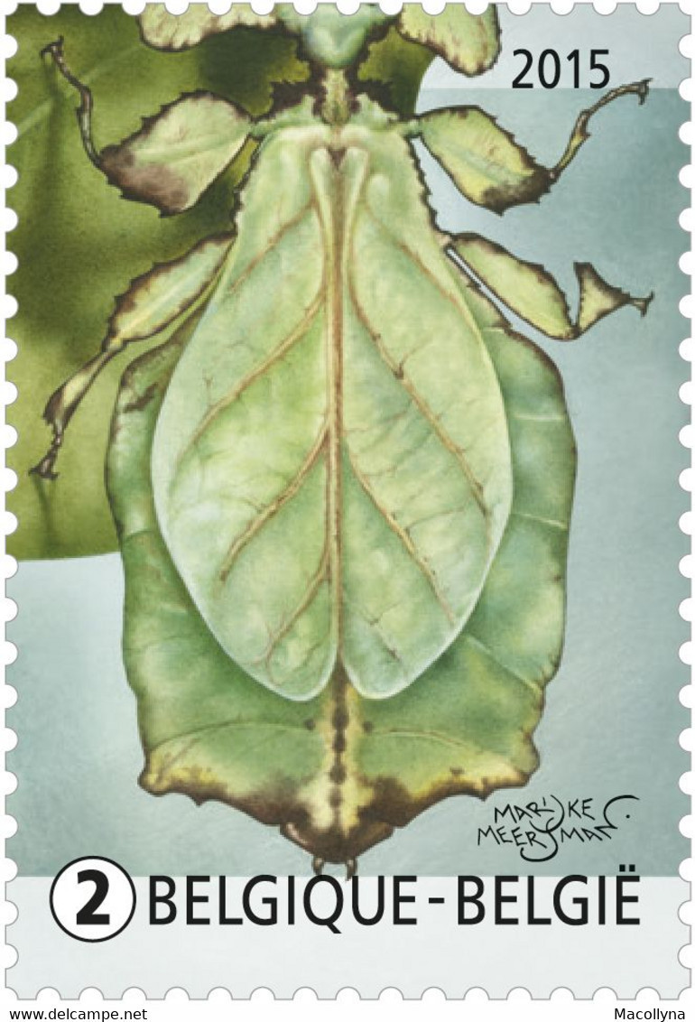 Belg. 2015 - Blok 227** - Plante Ou Animal ? (Mimétisme Chez Les Animaux) Mimicry Bij Dieren 4522/26** MNH - 1961-2001