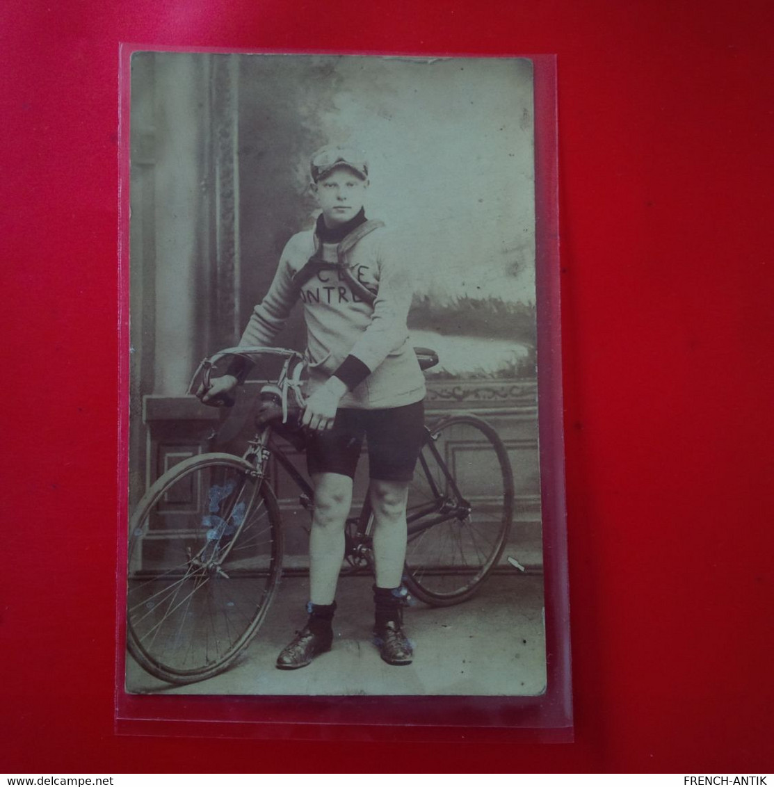 CARTE PHOTO CYCLISTE SPORT LILLE ? - Cycling