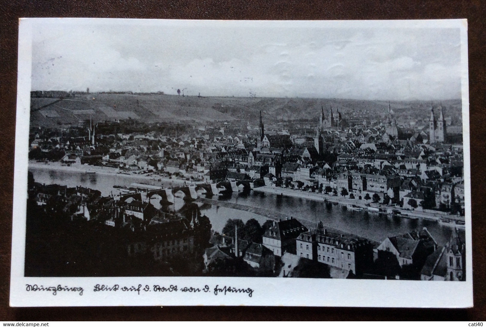 VINTAGE POSTCARD - NURZBURG  - ANNULLO TARGHETTA  JEDER 18/3/39 - Nord