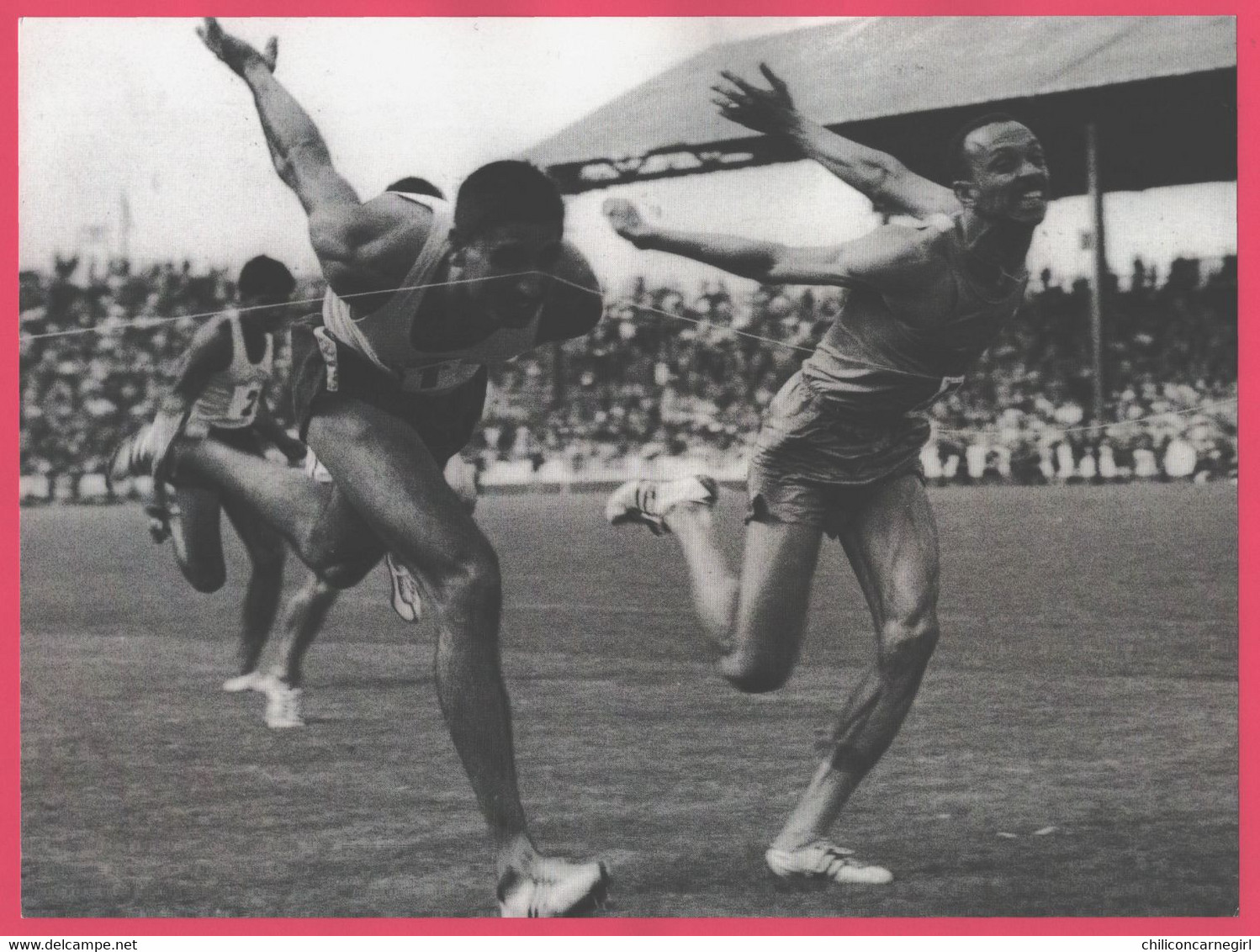 Grande Photo 34,3 X 26 Cm - Londres 1960 - Arrivée De Course - REG LANCASTER - HULTON GETTY - ALISPORT - VANDYSTADT - Leichtathletik