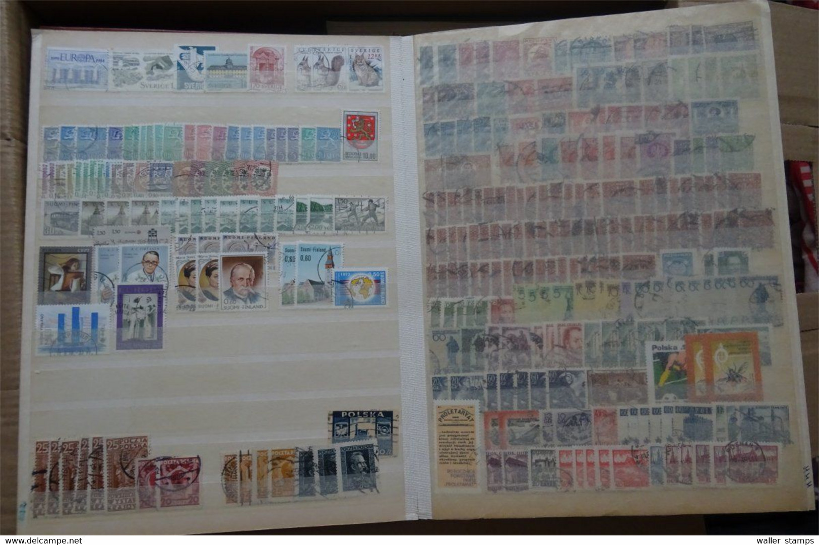 Lot With Stamps FREE SCHIPPING IN THE EUROPEAN UNION