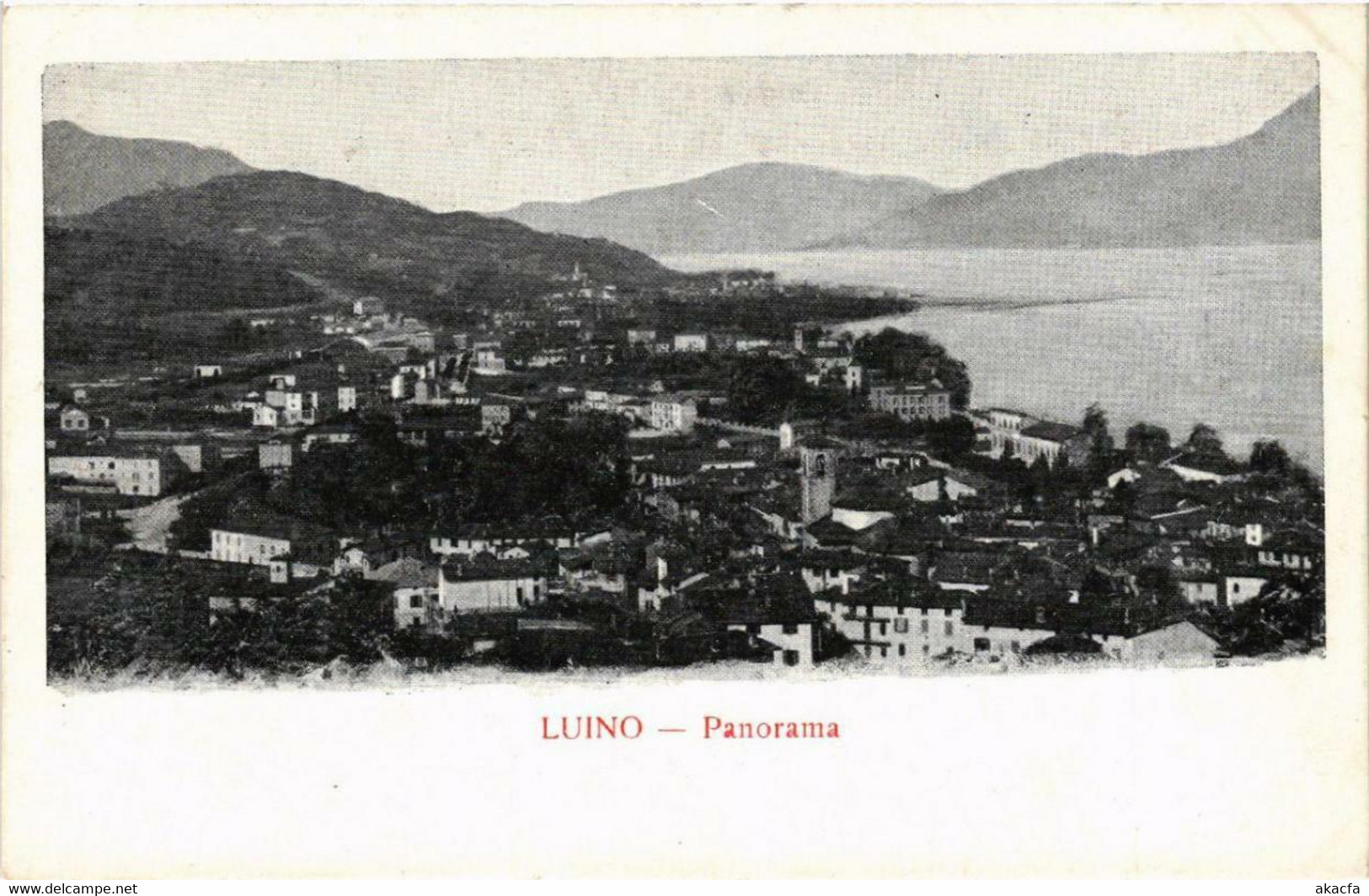 CPA AK LUINO Panorama ITALY (498575) - Luino