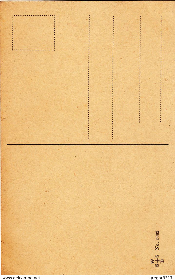 8706) AD. HOFFMANN Signiert - ENGEL Leuchtet Kindern Den Weg Mit Laterne ALT !! - Hoffmann, Ad.