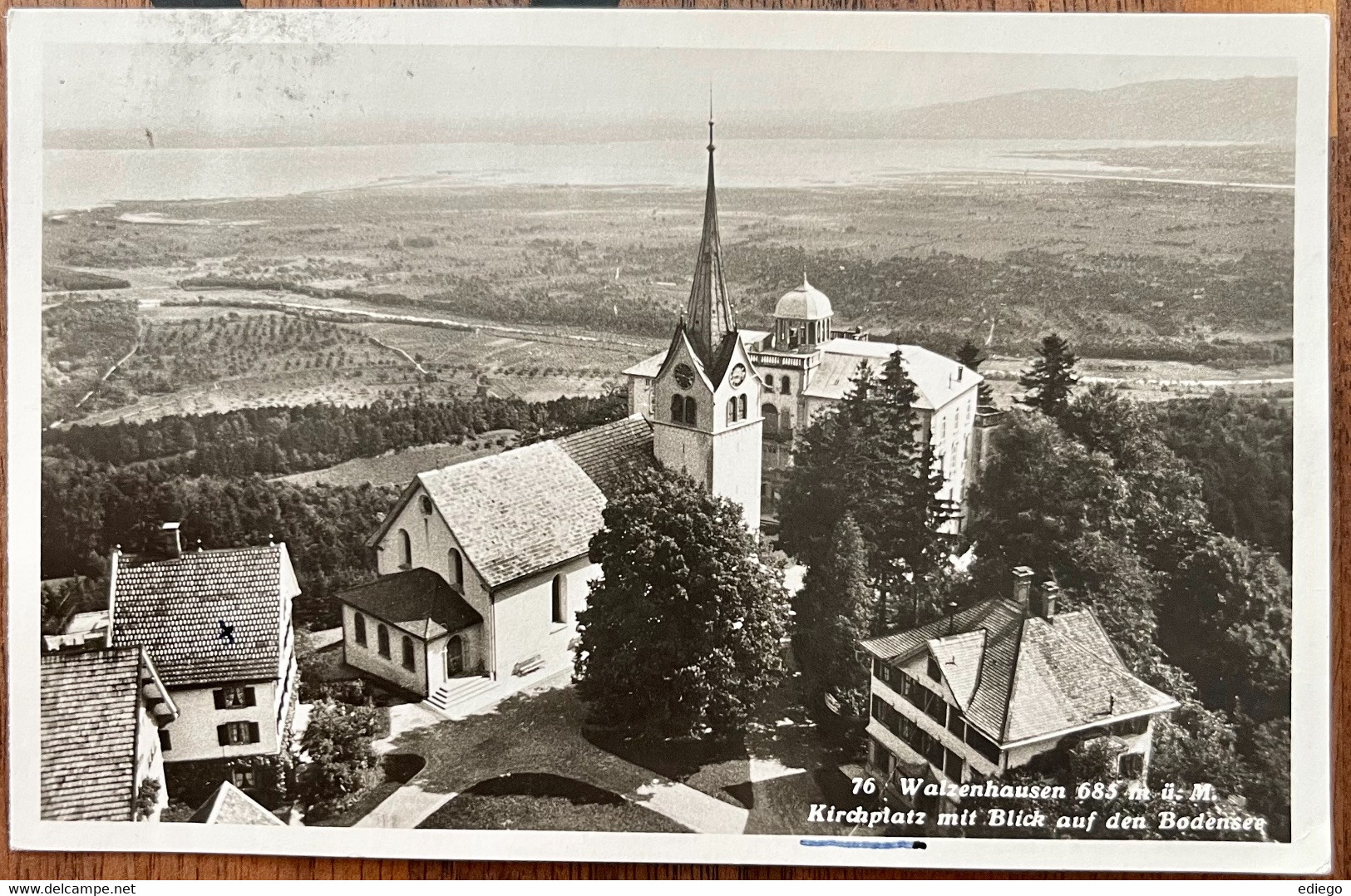 WALZENHAUSEN - KIRCHPLATZ 1939 - Walzenhausen