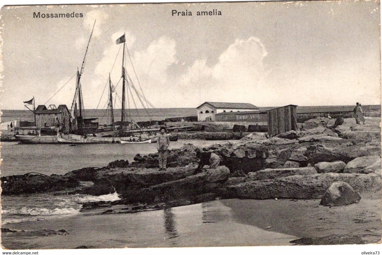 ANGOLA - MOÇAMEDES - MOSSAMEDES - Praia Amelia - Angola