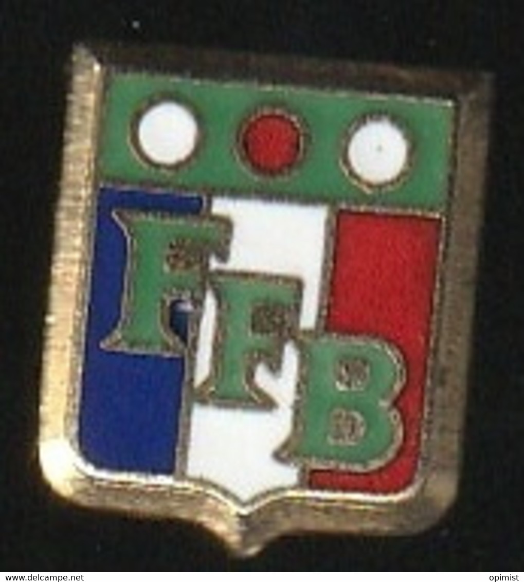 72434-Pin's-Fédération Française De Billard. - Billard