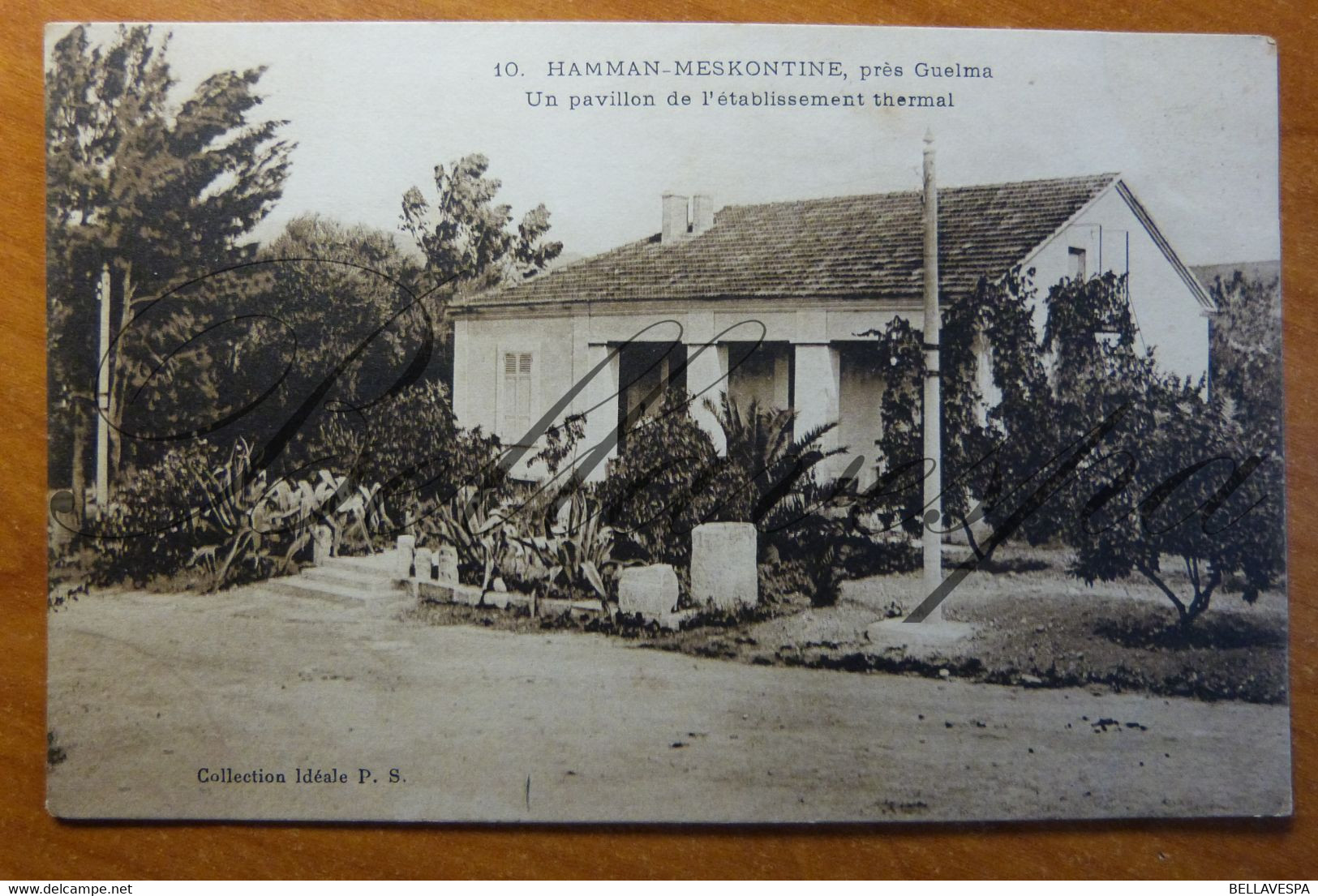 Hamman-Meskontine -Guelma. Pavillon De Etablissement Thermal.Alger Algerie. N°10 - Guelma