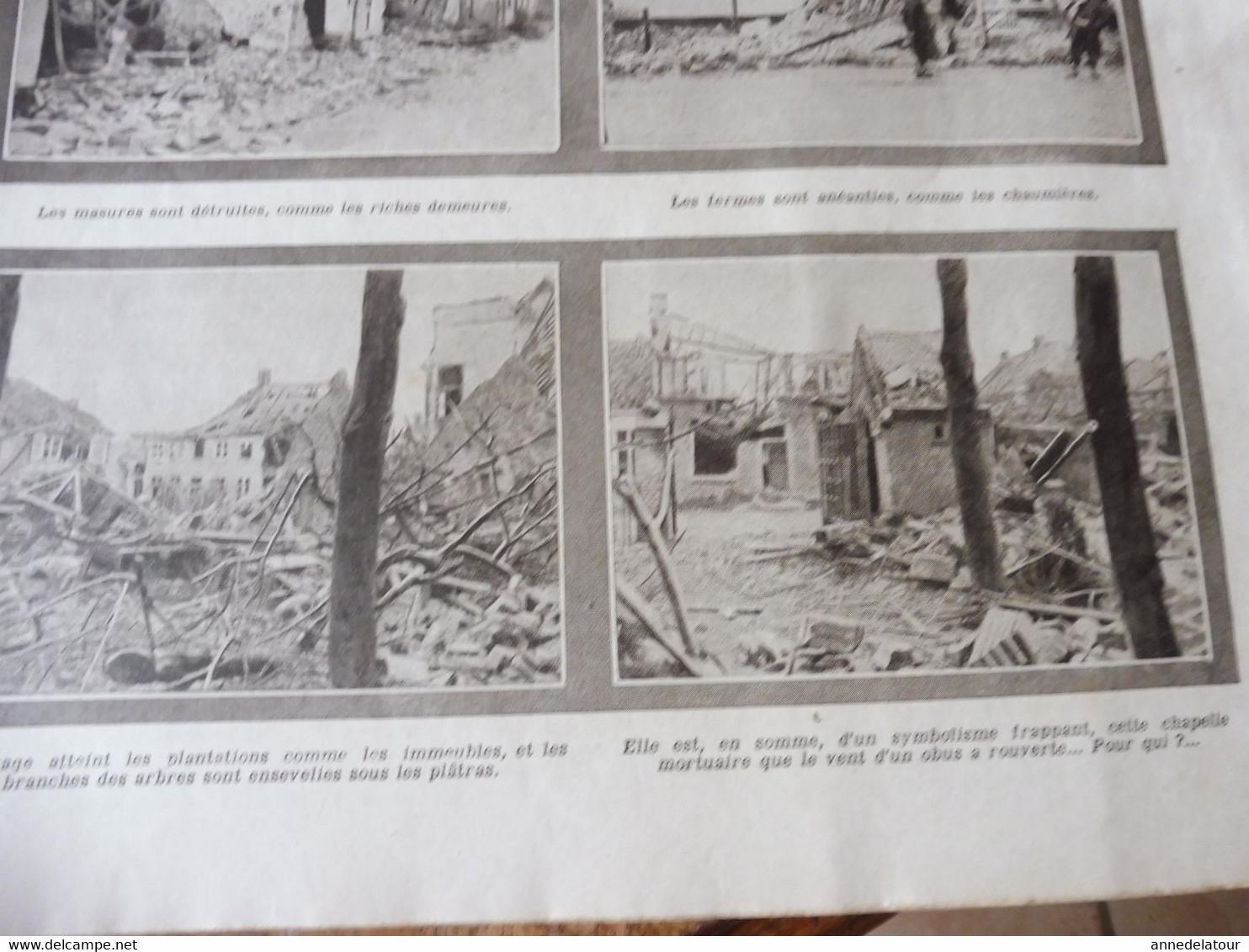 1914 N°7 LE PAYS DE FRANCE- Belgique ; Coxyde; Furnes; Pervyse; Nos goumiers; Meurthe-et-Moselle; Pont-Ste-Maxence; Etc