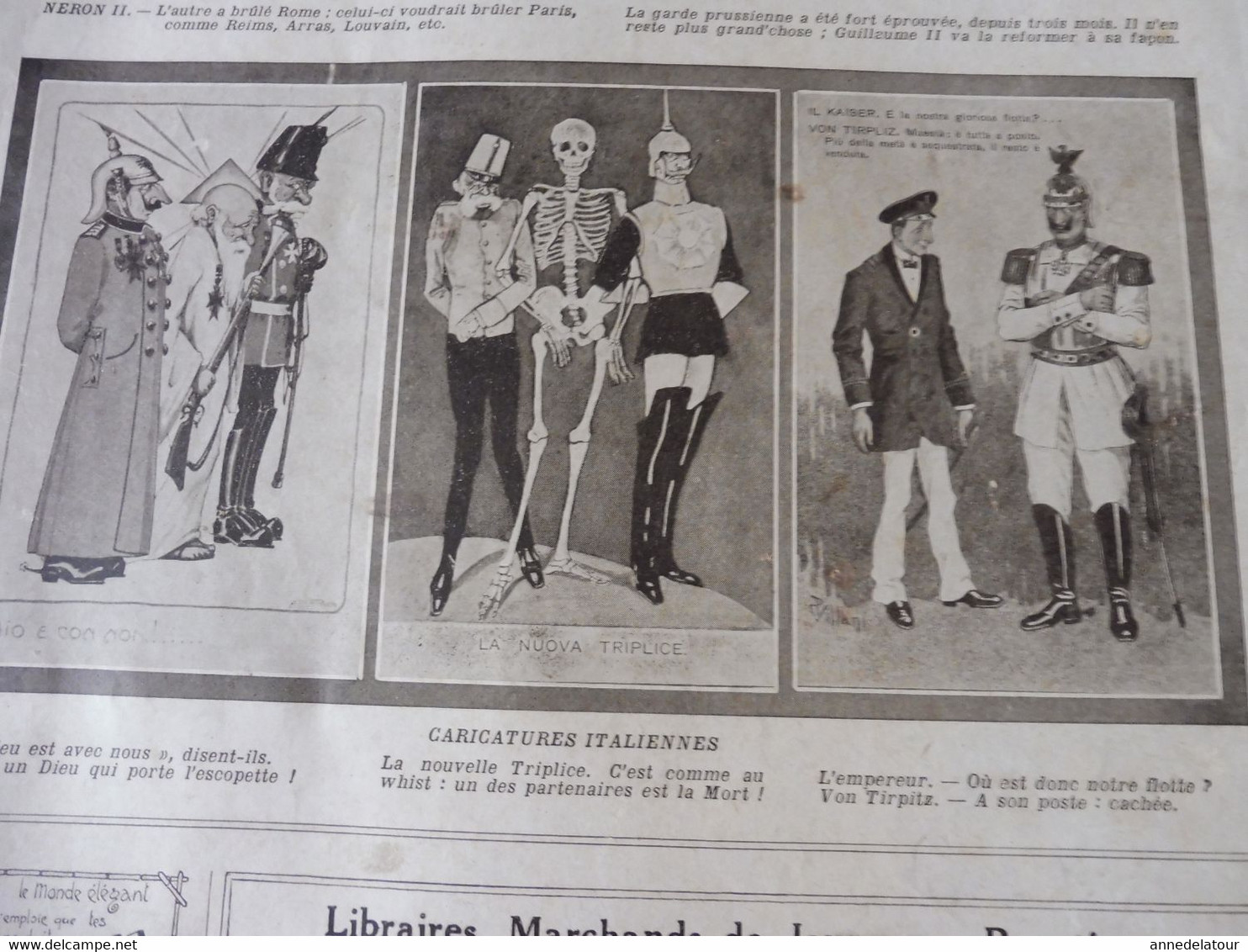 1914 N°7 LE PAYS DE FRANCE- Belgique ; Coxyde; Furnes; Pervyse; Nos goumiers; Meurthe-et-Moselle; Pont-Ste-Maxence; Etc