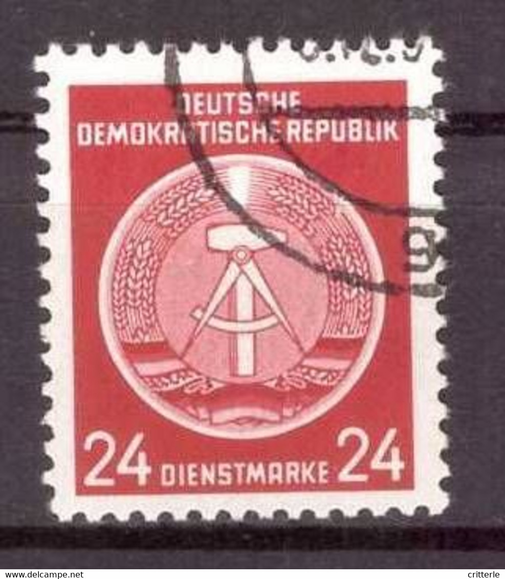 DDR Dienstmarke Michel Nr. 9 A (2) - Used