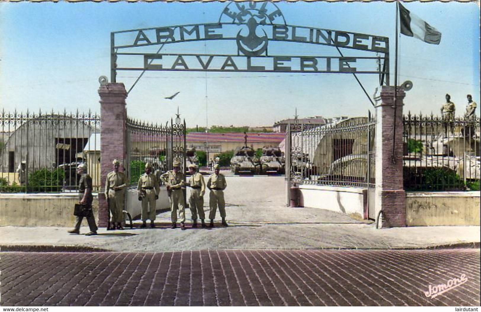 ALGÉRIE  HUSSEIN DEY  École De Cavalerie Arme Blindée - Other & Unclassified