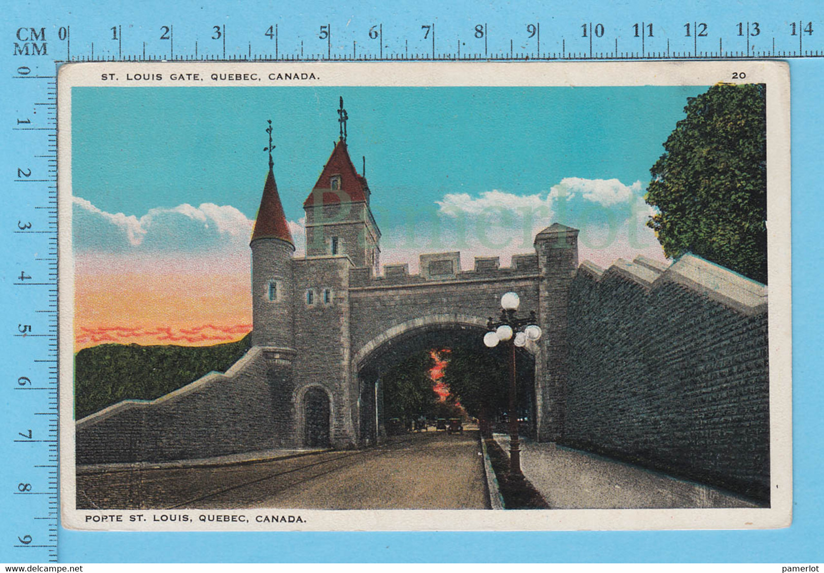 Quebec - Porte St. Louis, CPA, Librairie Garneau, Postcard, Carte Postale - Québec – Les Portes