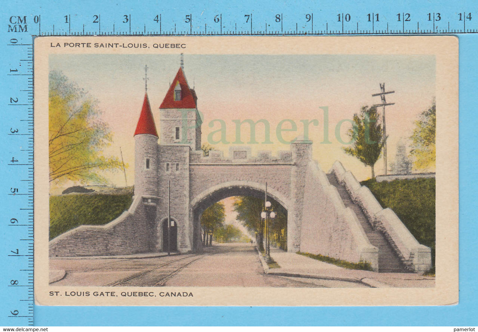 Quebec - Porte St. Louis, CPA, Librairie Garneau, Postcard, Carte Postale - Québec – Les Portes