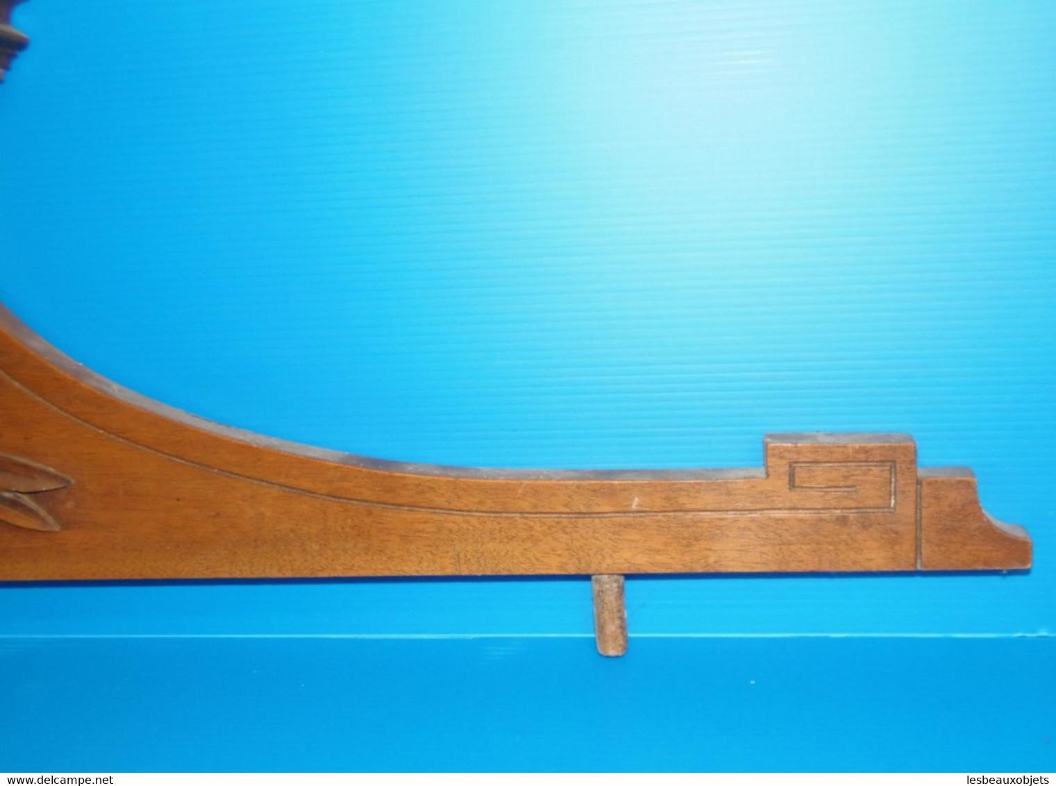 JOLI FRONTON XIXe NOYER MASSIF Pour DECO PORTE ANCIENNE Jus De Grenier Meuble - Other & Unclassified