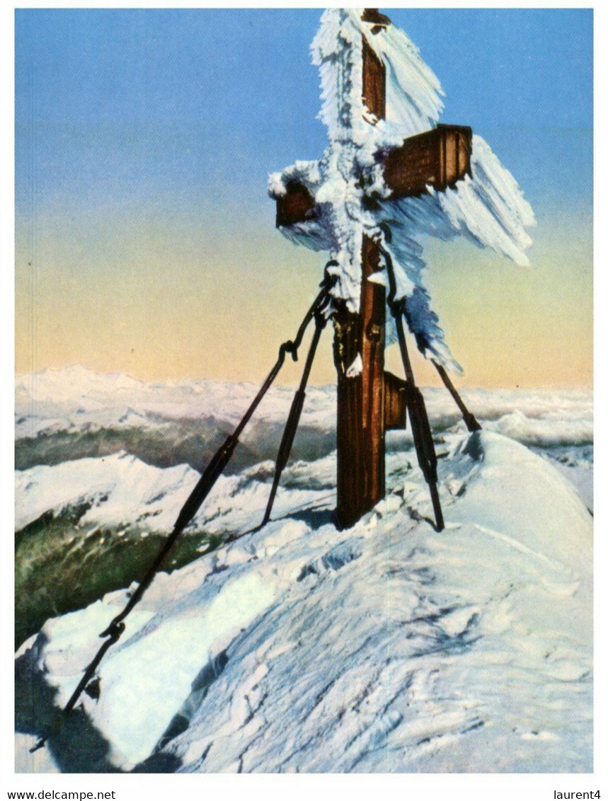 (ZZ 1) Austria - Cross Under Snow - Croix Sous La Neige - Monuments