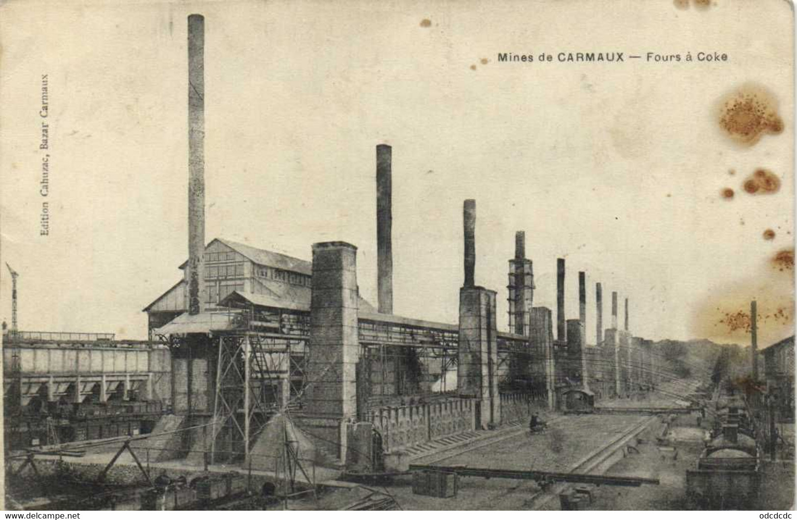 Mines De CARMAUX  Fours à Coke RV - Carmaux