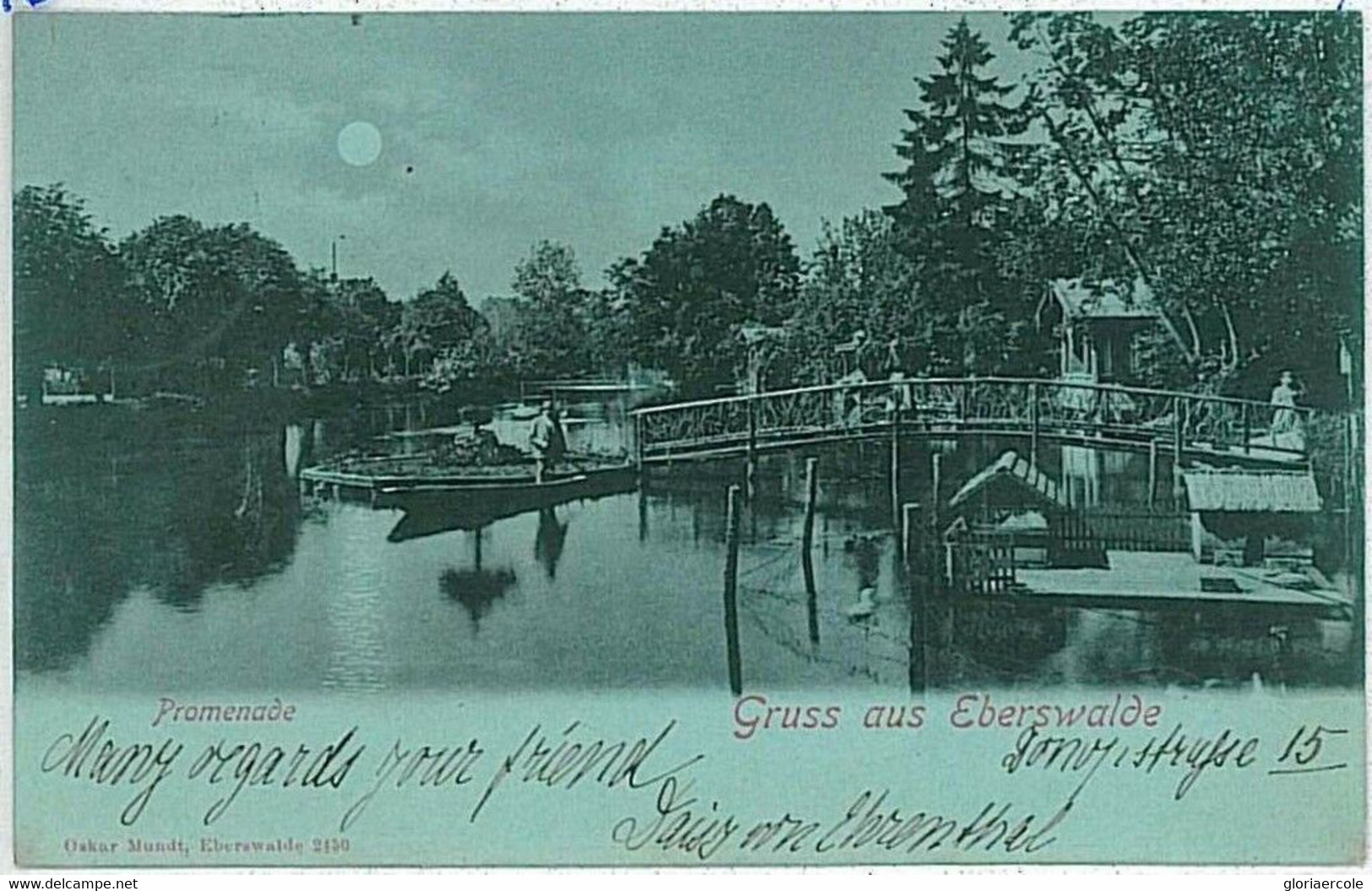 18145 - Ansichtskarten VINTAGE POSTCARD - Deutschland GERMANY -  GRUSS AUS Eberswalde 1901 - Eberswalde