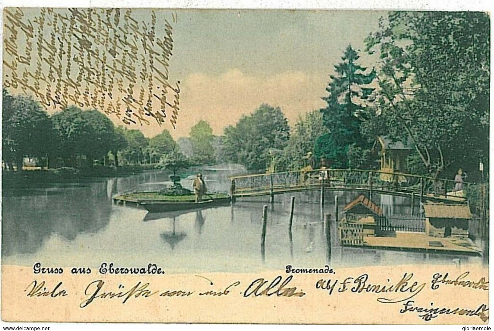 18148 - Ansichtskarten VINTAGE POSTCARD - Deutschland GERMANY -  GRUSS AUS Eberswalde 1906 - Eberswalde