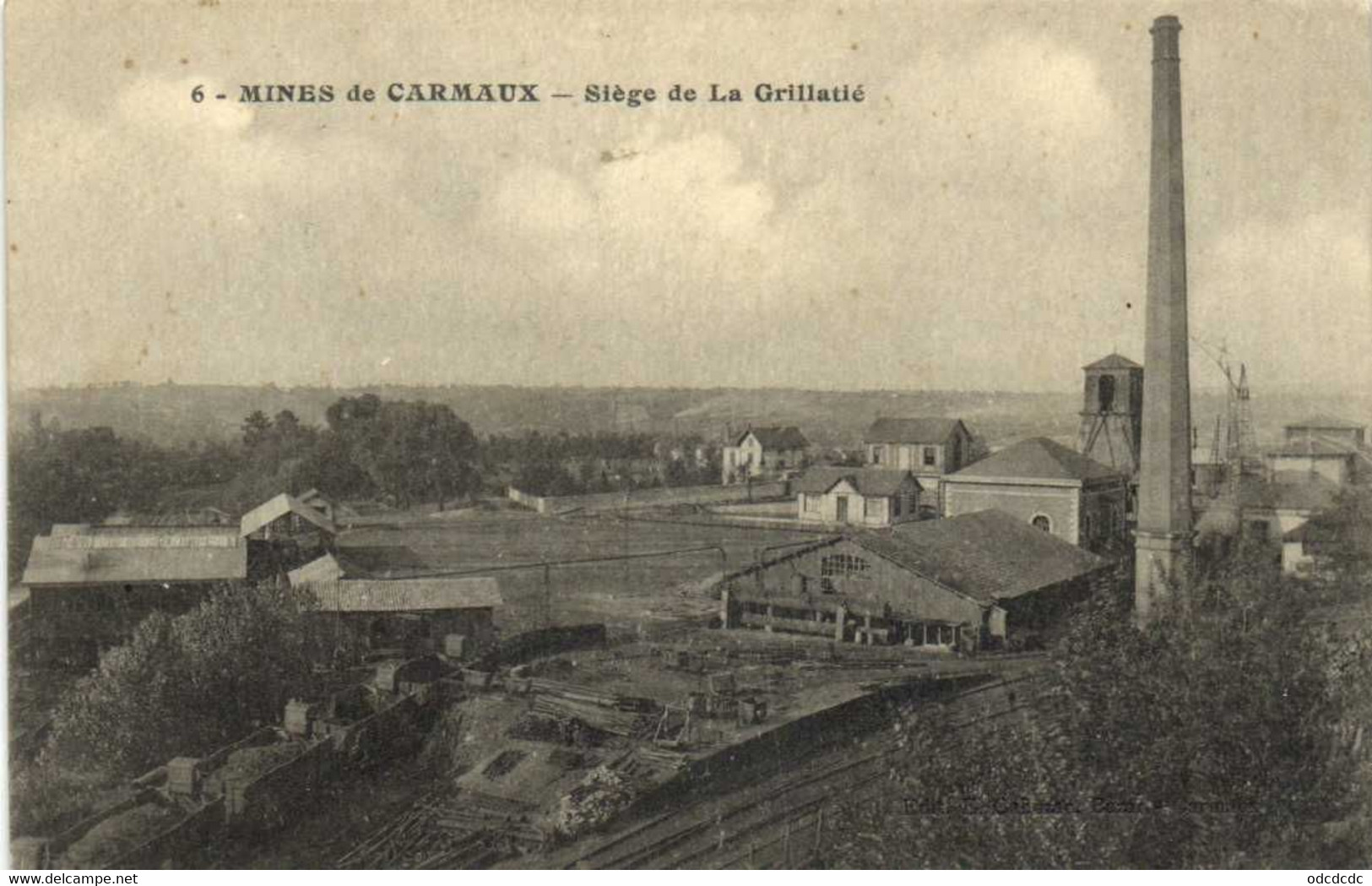 MINES DE CARMAUX Siège De La Grillatié RV - Carmaux