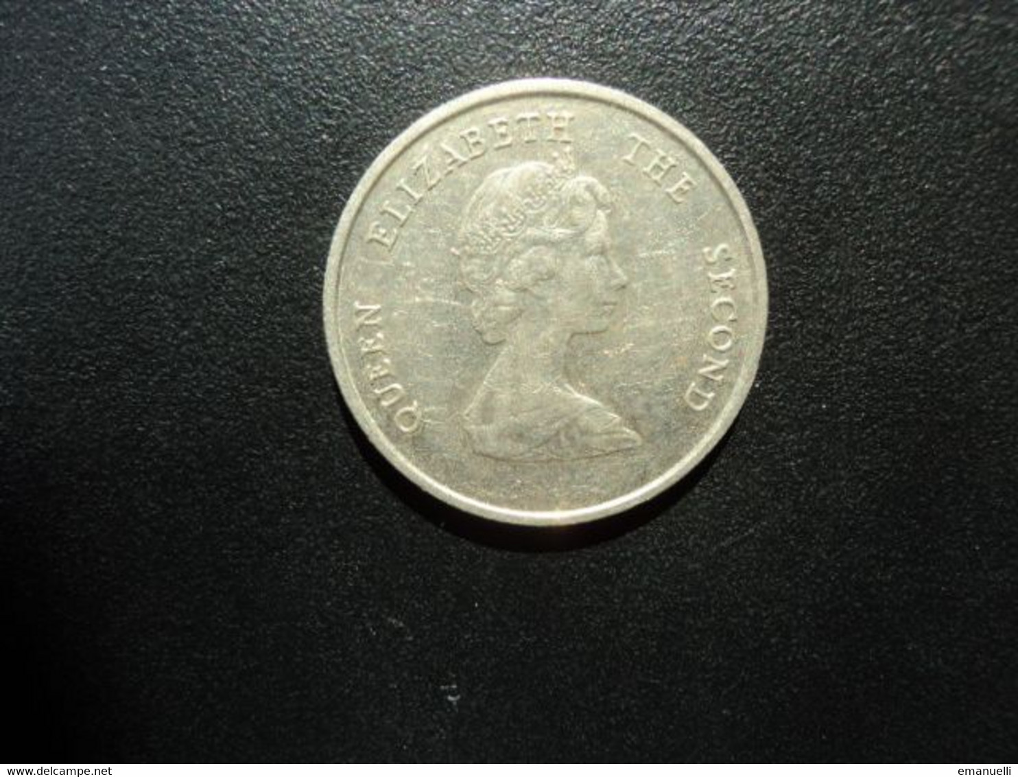 CARAÏBES ORIENTALES : 25 CENTS   1989    KM 14     SUP * - East Caribbean States