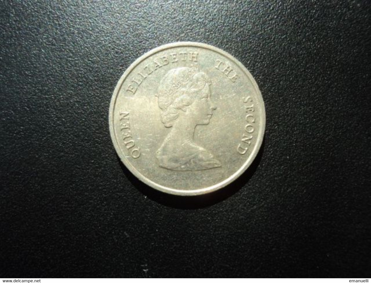 CARAÏBES ORIENTALES : 25 CENTS   1989    KM 14     SUP * - East Caribbean States