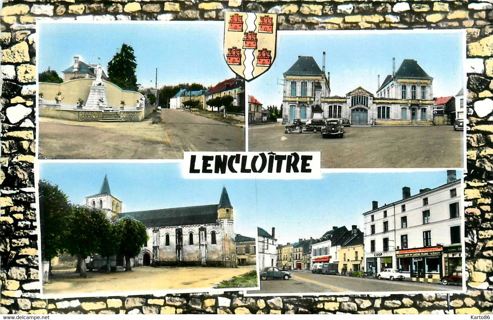 Lencloître * Souvenir De La Commune * Multivues - Lencloitre