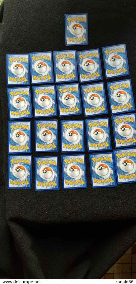 Carte Lot De 21 POKEMON 2015 Pyronille Sepiatroce Maraiste Magicarpe Balbuto Migalos Persian Doudouvet Voltorbe Zarbi - Lots & Collections