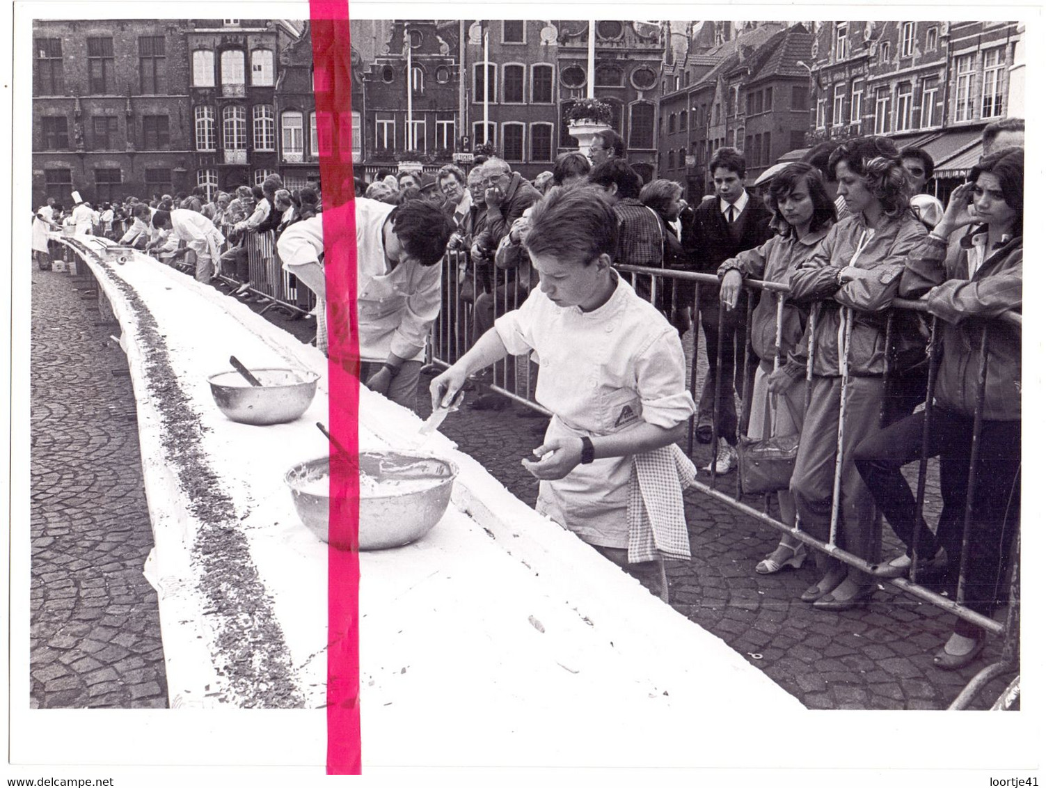 Foto Persfoto - Mechelen - Bakken Grootste Taart - Fotograaf Luc Peeters - Andere & Zonder Classificatie