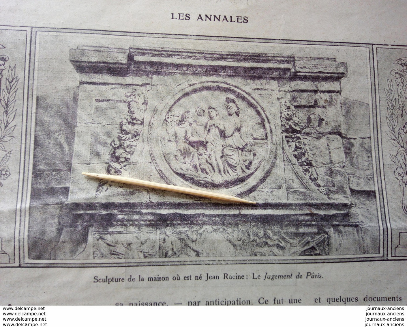 1910 RACINE À LA LA FERTÉ MILON - L'ÉGLISE - LA MAISON NATALE - RUINES DU CHATEAU - 1900 - 1949