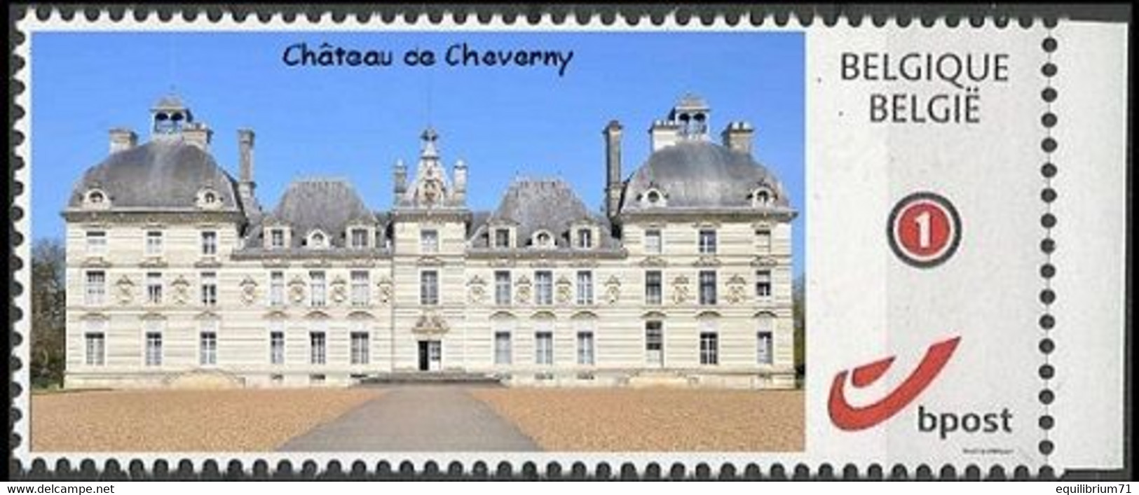 DUOSTAMP** / MYSTAMP** - Château De / Kasteel Van / Schloss Von / Castle Of - Cheverny - Comics