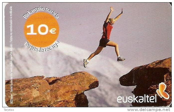 TARJETA DE ESPAÑA DE EUSKALTEL MOVIL DE 10 EUROS  FECHA 21/05/2011 - Euskaltel