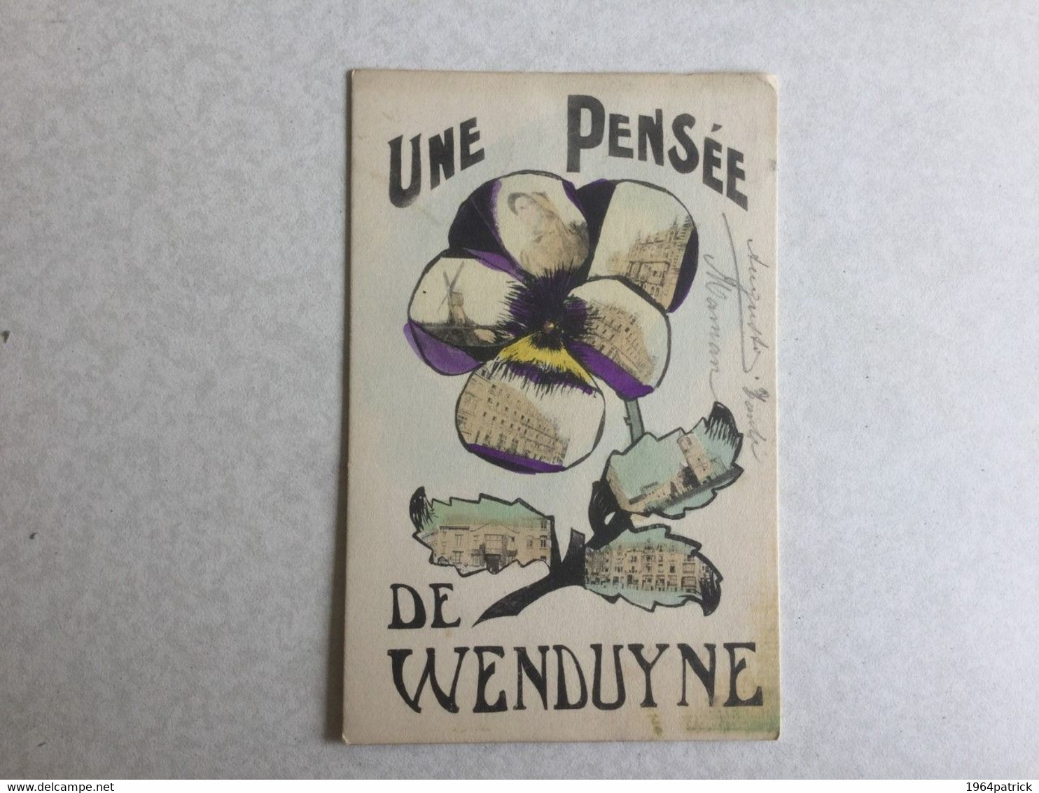 WENDUINE 1906  UNE PENSEE DE WENDUYNE - Wenduine