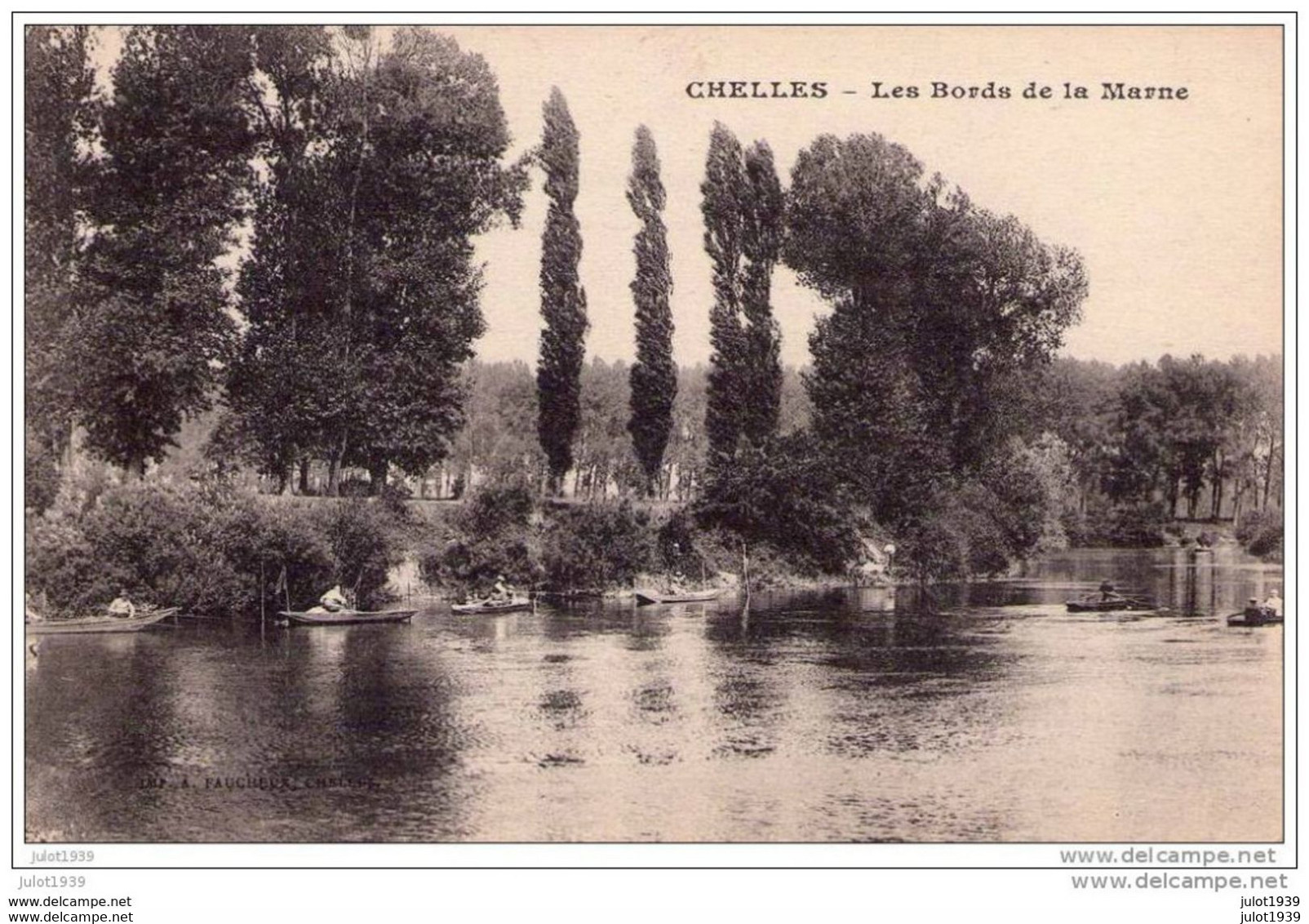 CHELLES ..-- 5  CARTES Anciennes De  CHELLES ..-- 77 . SEINE ET MARNE ..-- SCENES CHAMPETRES . - Chelles