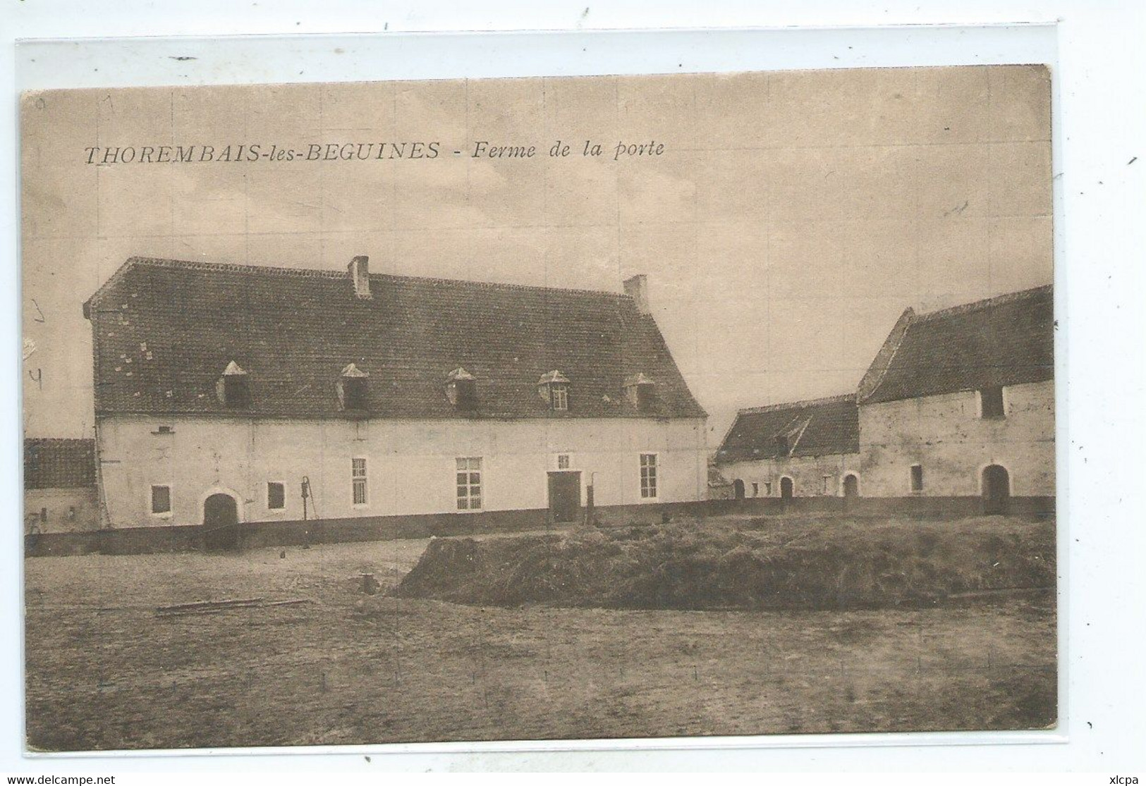 Thorembais-les-Beguines Perwez Ferme De La Porte ( La Vue A été Quadrillée Au Crayon ) - Perwez