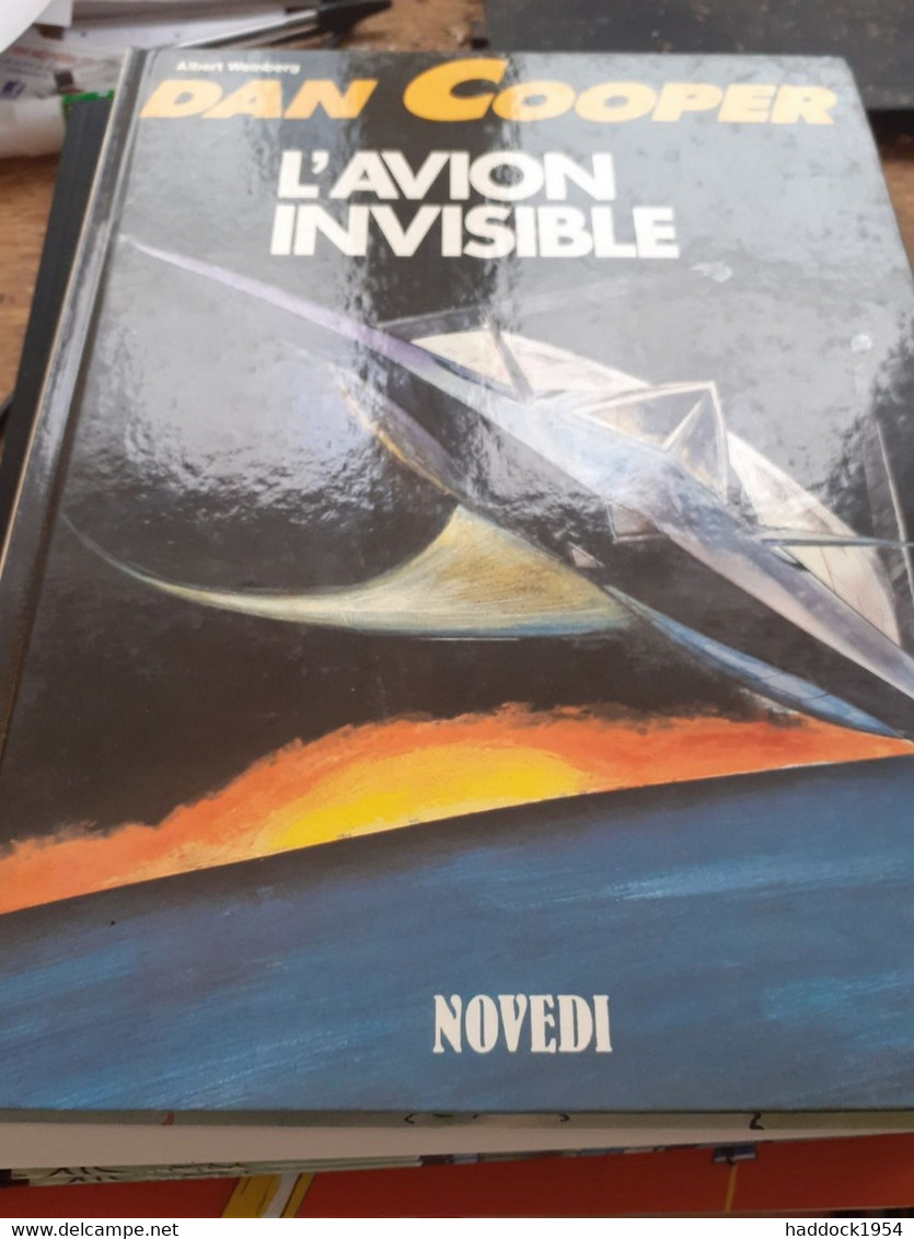 L'avion Invisible ALBERT WEINBERG Novedi 1987 - Dan Cooper