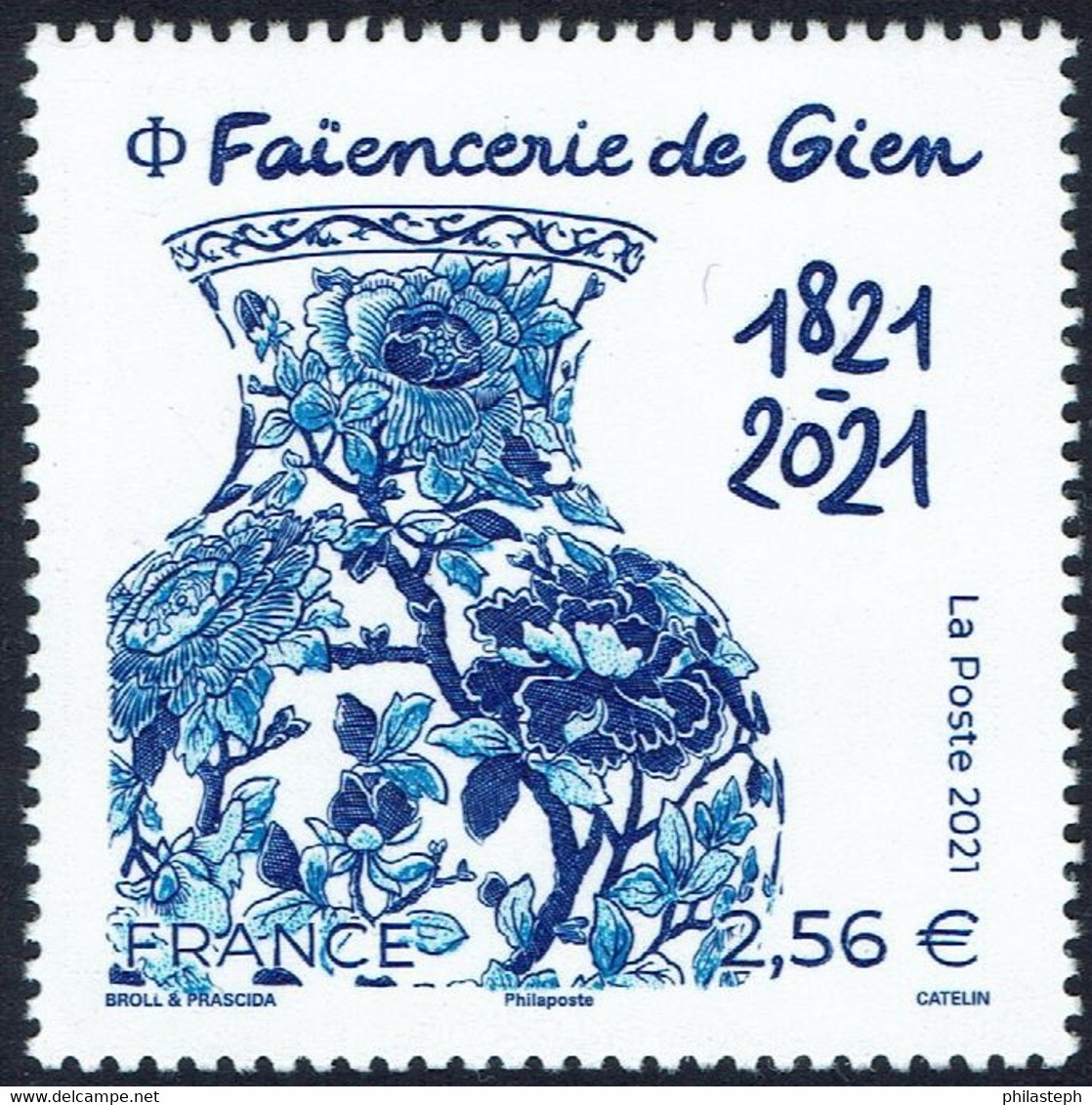 FRANCE 2021 - Faïencerie De Gien 1821 - 2021 - Neuf ** - Nuevos