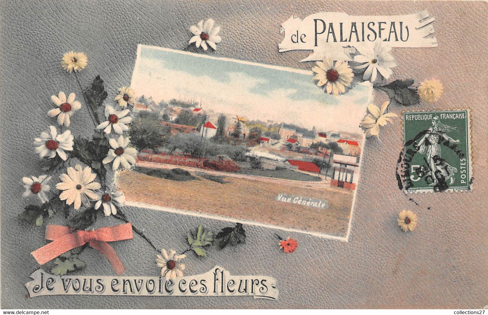 91-PALAISEAU- JE VOUS ENVOIE CES FLEURS - Palaiseau