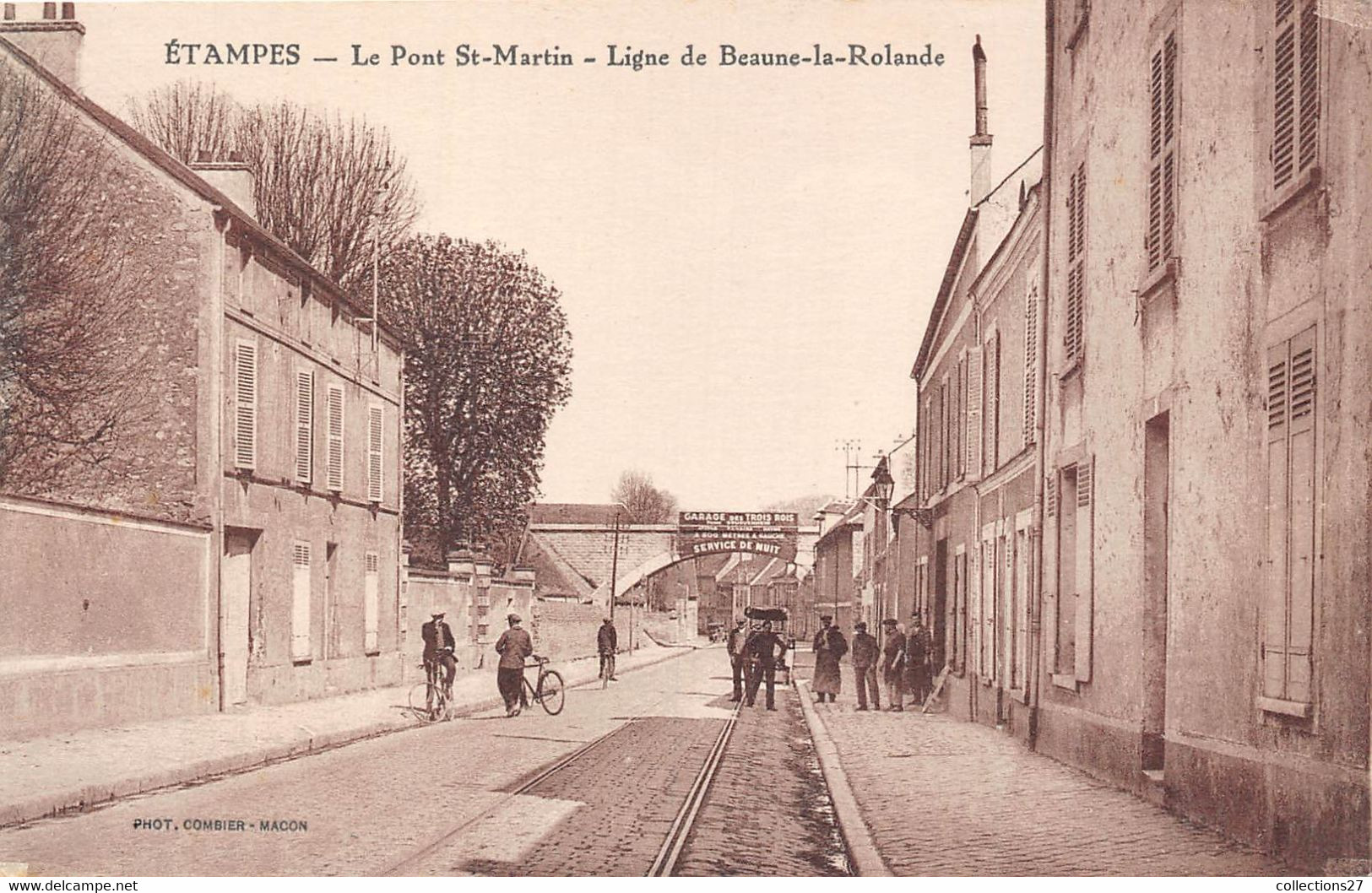 91-ETAMPES-LE PONT SAINT-MARTIN LIGNE DE BEAUNE-LA-ROLANDE - Etampes