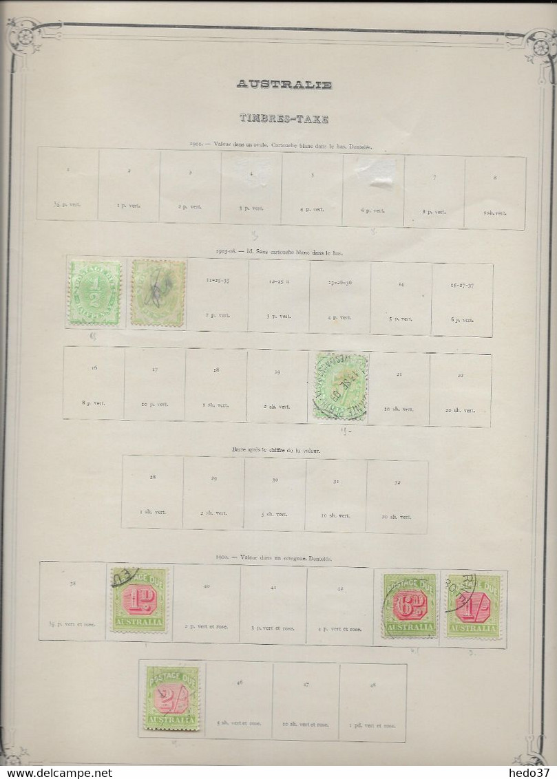 Australie - Collection Vendue Page Par Page - Oblitérés - B/TB - Sammlungen