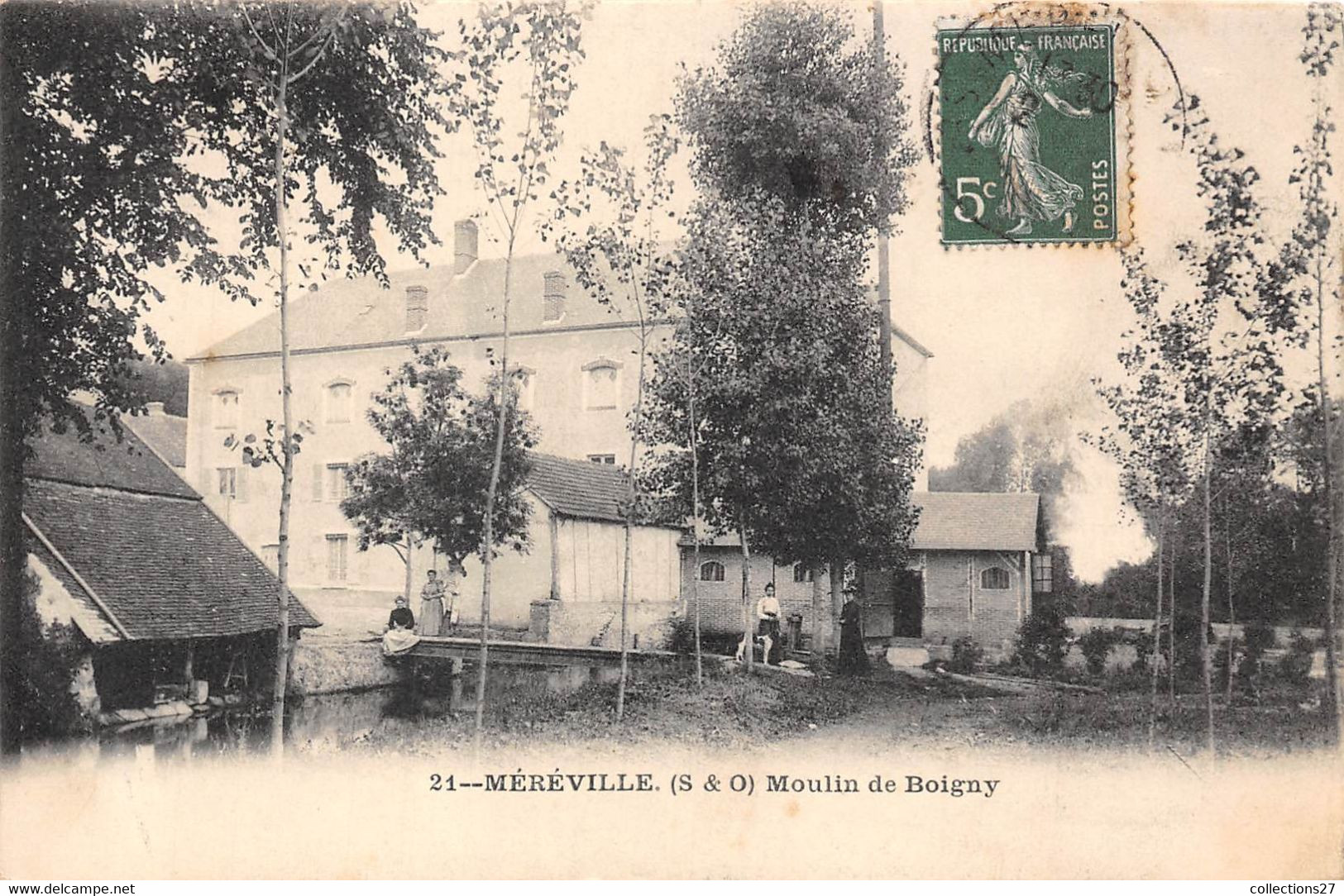 91-MEREVILLE- MOULIN DE BOIGNY - Mereville