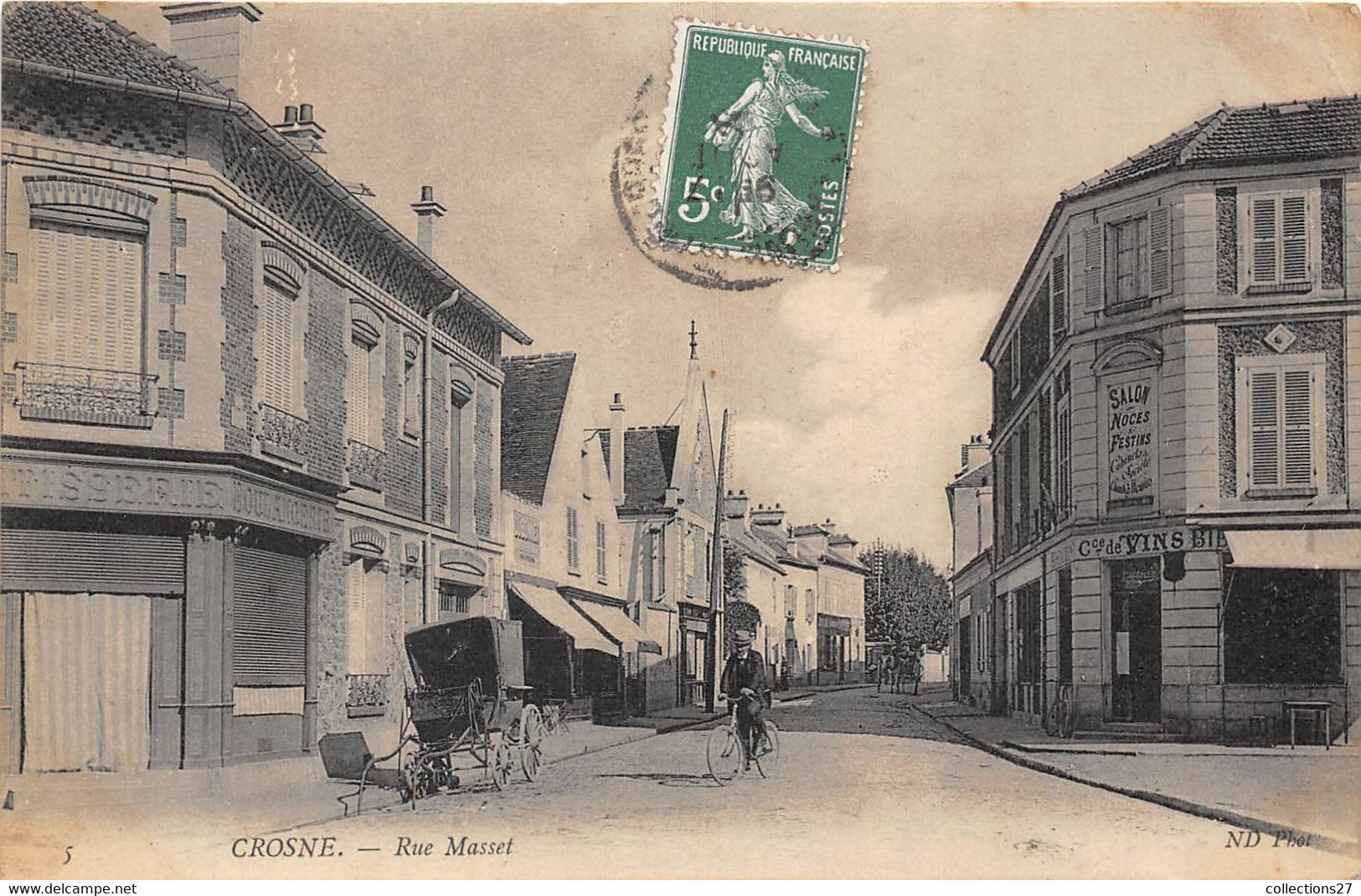 91-CROSNE- RUE MASSET - Crosnes (Crosne)