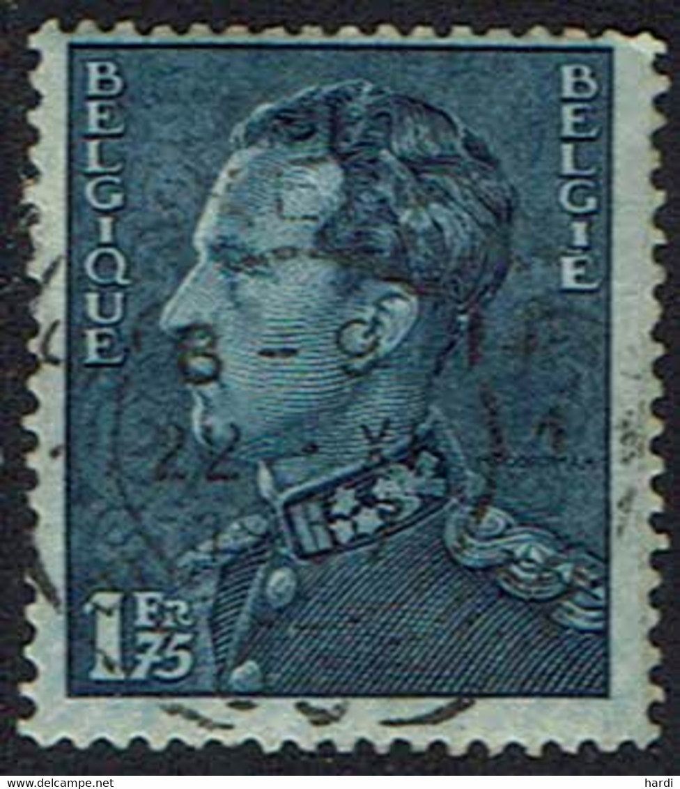 Belgien 1936, MiNr 426x Gestempelt - 1934-1935 Léopold III