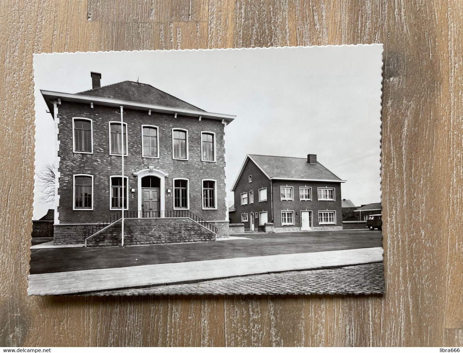 Gemeentehuis En Pastorij - HOFSTADE - Brabant / Echte Foto 270 / Uitg. Huis Casteels - Van Poyer - Zemst