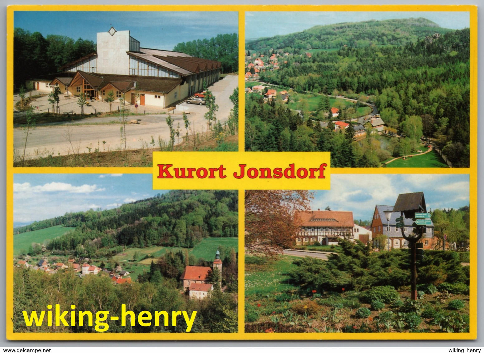 Jonsdorf - Mehrbildkarte 8 - Jonsdorf