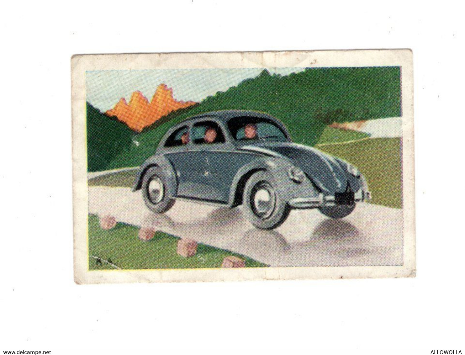 13540" L'AUTOMOBILE-VIGNETTE N° 29-LE CHOCOLAT TOBLER-SERIE N°1 " Cm 4,0 X 6,0 - Other & Unclassified