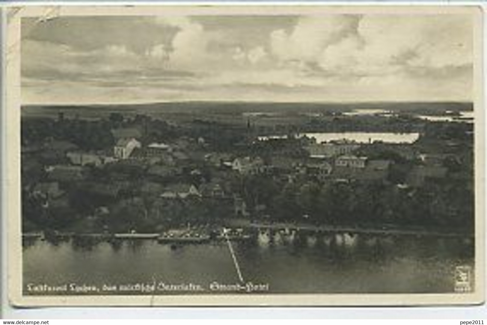 CPA  SPONHOLZ Strand Hotel  See Hauser - Neubrandenburg