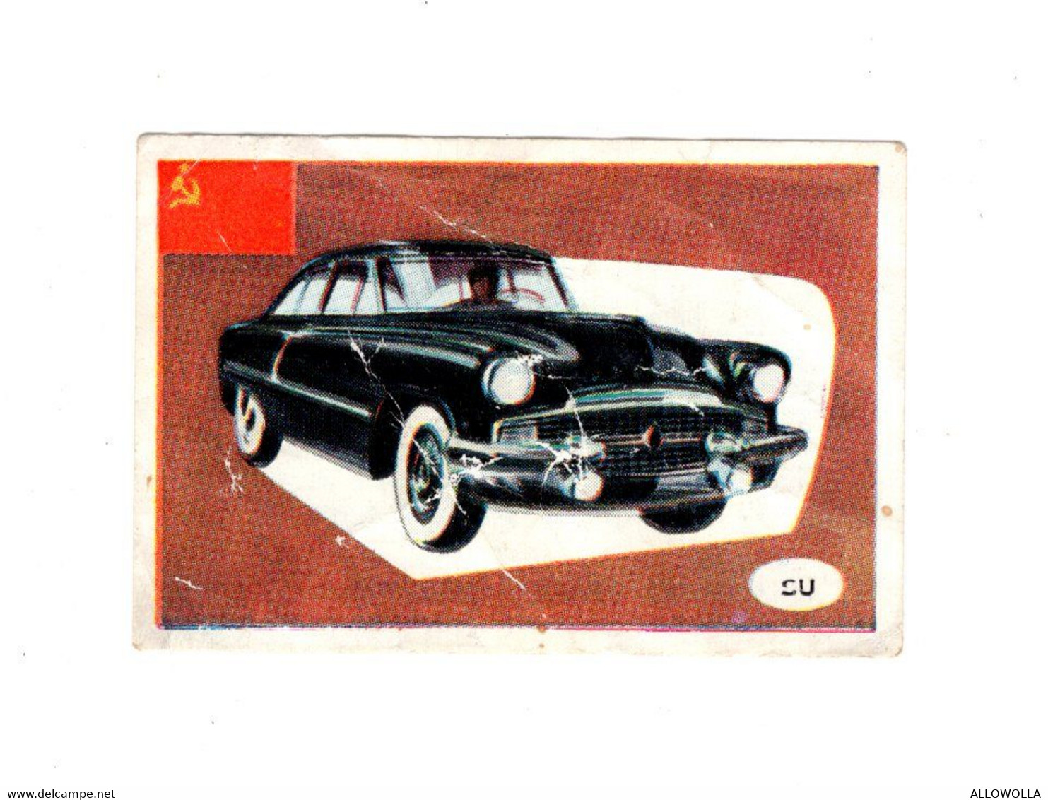 13556" L'AUTOMOBILE-VIGNETTE N° 21-LE CHOCOLAT TOBLER-SERIE N°2 " Cm 4,0 X 6,0 - Autres & Non Classés